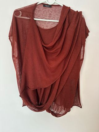 Jersey Massimo Dutti Rojo Talla M