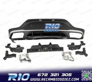 DIFUSOR MERCEDES CLASE GLC C253 COUPE + COLAS ESCAPE