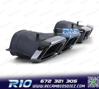 COLAS ESCAPE MERCEDES CLASE C W205 14-18 LOOK C63 AMG