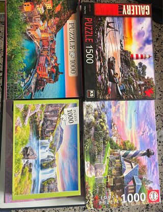 Puzzles 1000 y 1500 piezas