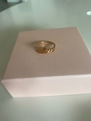 Anillo Love Dorado