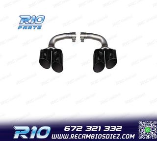 COLAS ESCAPE PORSCHE CAYENNE 17- LOOK S NEGRO