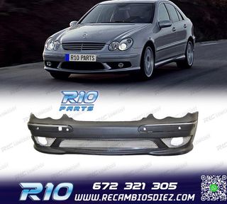 PARAGOLPES DELANTERO MERCEDES W203 00-04 LOOK C32 AMG PDC