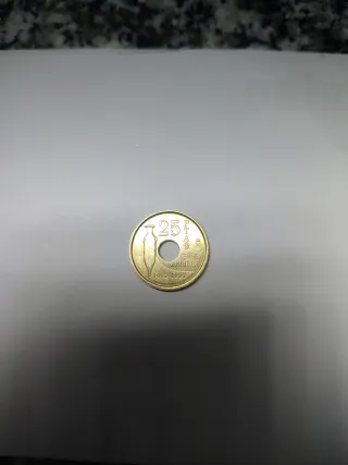 Moneda 25 Pesetas Melilla 1497-1997