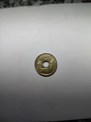 Moneda 25 Pesetas Melilla 1497-1997