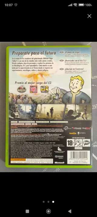 Fallout 3, Batman Arkham Asylum y mando Xbox 360