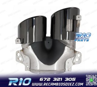 COLAS DE ESCAPE MERCEDES GLE W167 19- LOOK GLE53 NEGRO