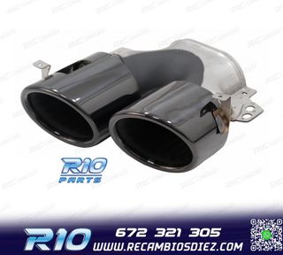 COLAS DE ESCAPE MERCEDES GLE W167 19- LOOK GLE53 NEGRO