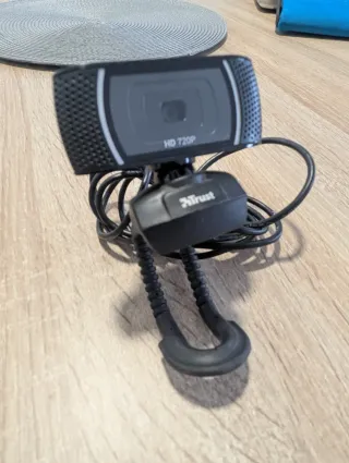 Webcam Trust HD 720p Negra