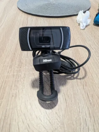 Webcam Trust HD 720p Negra