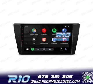 RADIO GPS ANDROID 12 PARA BMW E90 E91