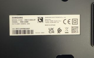Barra de Sonido Samsung Negra
