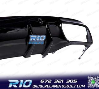 DIFUSOR MERCEDES CLASE C W205 SEDAN 14-20 AMG PDC + COLAS ES