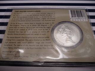 Moneda Plata Canguro Australia 1997 1oz
