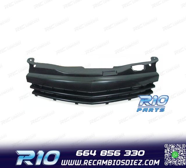 PARRILLA OPEL ASTRA H GTC 05-09 NEGRO
