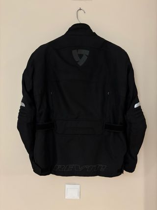 Chaqueta Moto Revit Negra