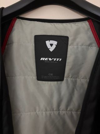 Chaqueta Moto Revit Negra