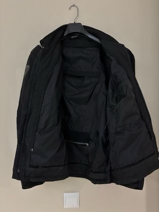 Chaqueta Moto Revit Negra