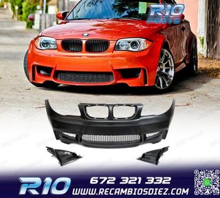 PARAGOLPES DELANTERO BMW E81 E87 E82 04-12 LOOK EVO1