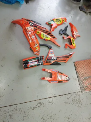Kit Plásticos KTM EXC/EXCF TBI Naranja