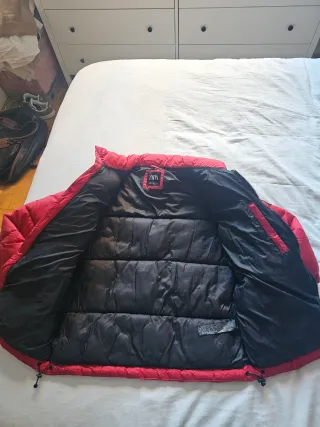 Plumas Zara Rojo Talla S