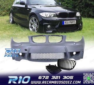 PARAGOLPES DELANTERO BMW E81 E87 E82 04-12 LOOK 1M SRA