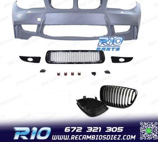 PARAGOLPES DELANTERO BMW E81 E87 E82 04-12 LOOK 1M SRA