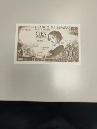 Billete 100 Pesetas Banco de España 1965