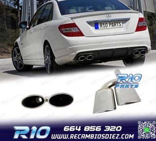 COLAS ESCAPE ESPECIFICA MERCEDES CLASE C W204 07-15 LOOK AMG