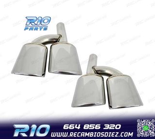 COLAS ESCAPE ESPECIFICA MERCEDES CLASE C W204 07-15 LOOK AMG