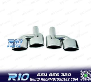 COLAS ESCAPE ESPECIFICA MERCEDES CLASE C W204 07-15 LOOK AMG