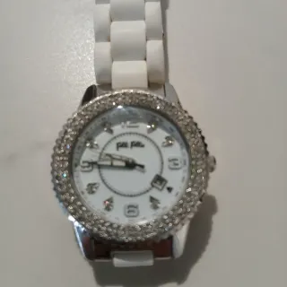 Reloj Folli Follie Blanco con Pedrería