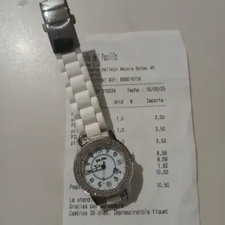 Reloj Folli Follie Blanco con Pedrería