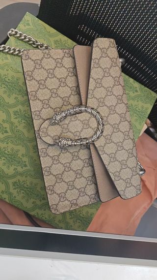 Bolso Gucci Mujer Beige y Marrón