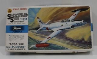 MAQUETA HASEGAWA A018:250 T-33A SHOOTING STAR 1/72