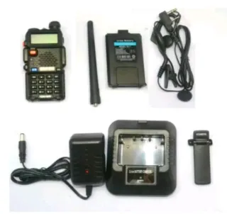 Walkie Talkie Ricetrasmittenti uv-5r VHF UHF