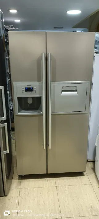 Nevera Siemens Acero Inoxidable Americana
