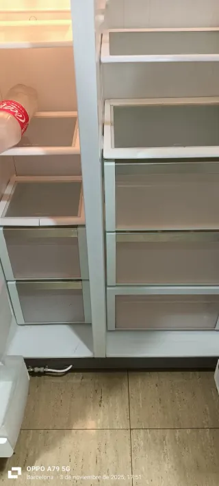 Nevera Siemens Acero Inoxidable Americana