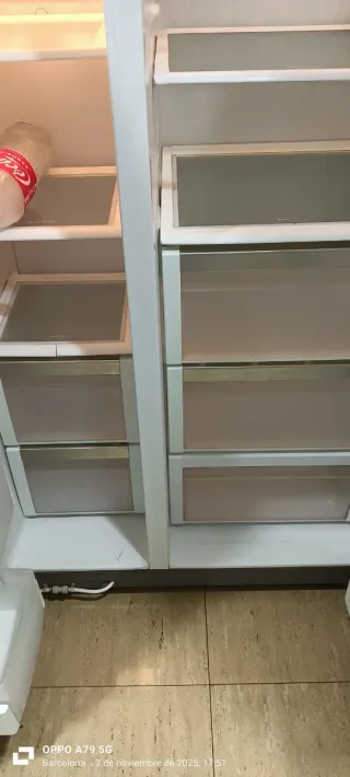 Nevera Siemens Acero Inoxidable Americana