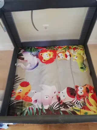 Parque cuna de viaje para bebés