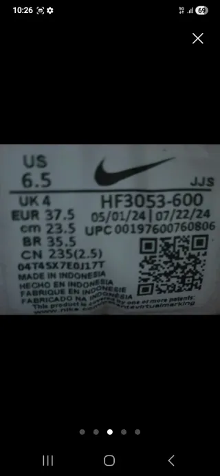 Nike Air Max zapatillas rosa y blanco