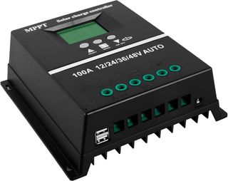 Regulador Solar MPPT 100A 12-48V con USB