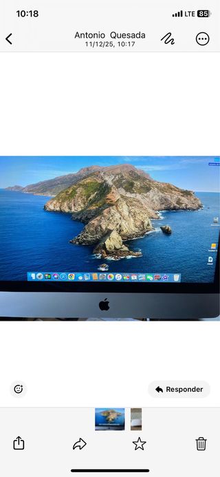 Ordenador Apple iMac . macOS Catalina ( 10.15.7 )
