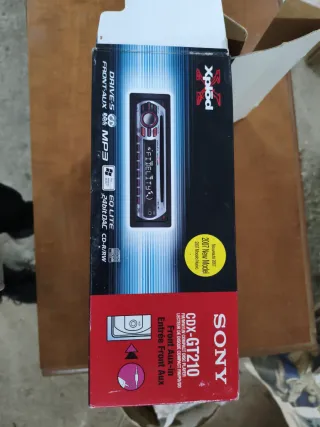 Radio CD MP3 Sony