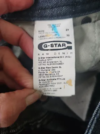 Pantalón G-Star RAW Negro