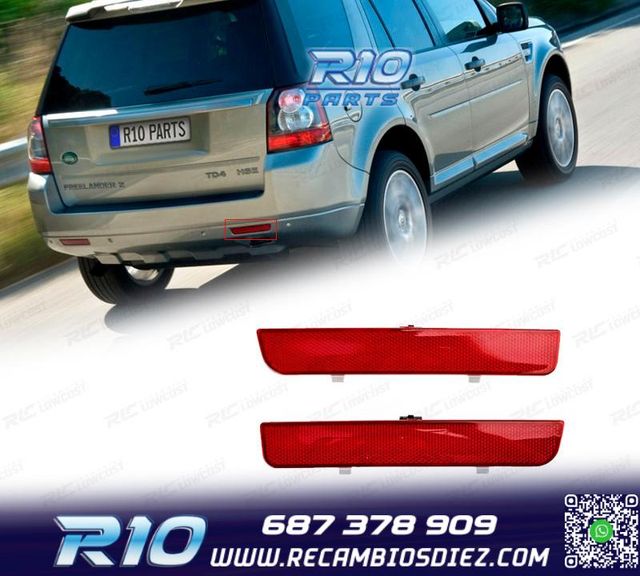 REFLECTORES LAND ROVER FREELANDER 2 10-14