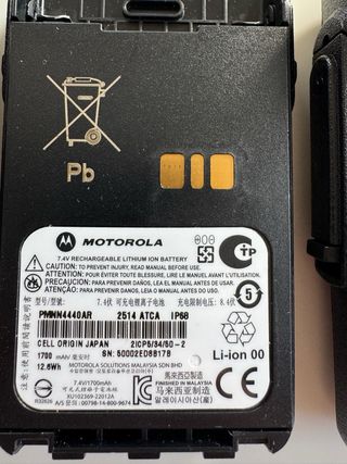 Motorola DP3441e UHF IP68 Profesional