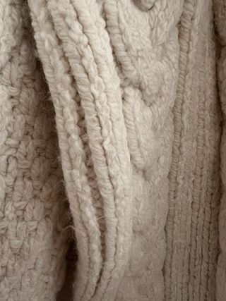 Jersey Zara T M oversize trenzado