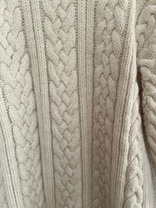 Jersey Zara T M oversize trenzado