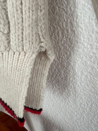 Jersey Zara T M oversize trenzado